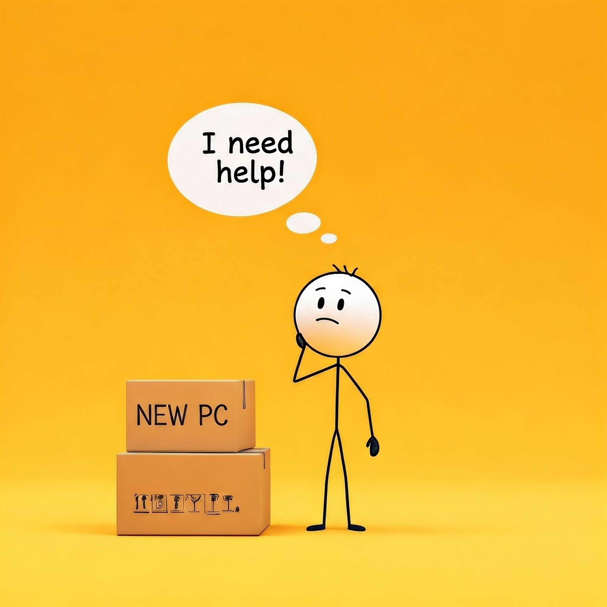 PC, laptop installation